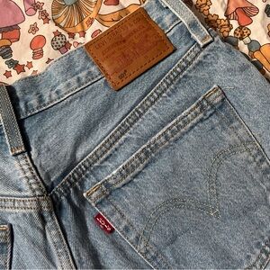 Levi 501 Light Blue Denim Shorts